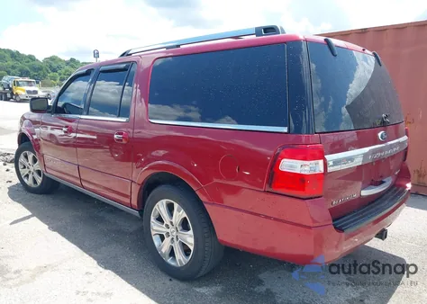 2015 Ford Expedition El Platinum from USA, damaged, VIN 1FMJK1LT0FEF18885